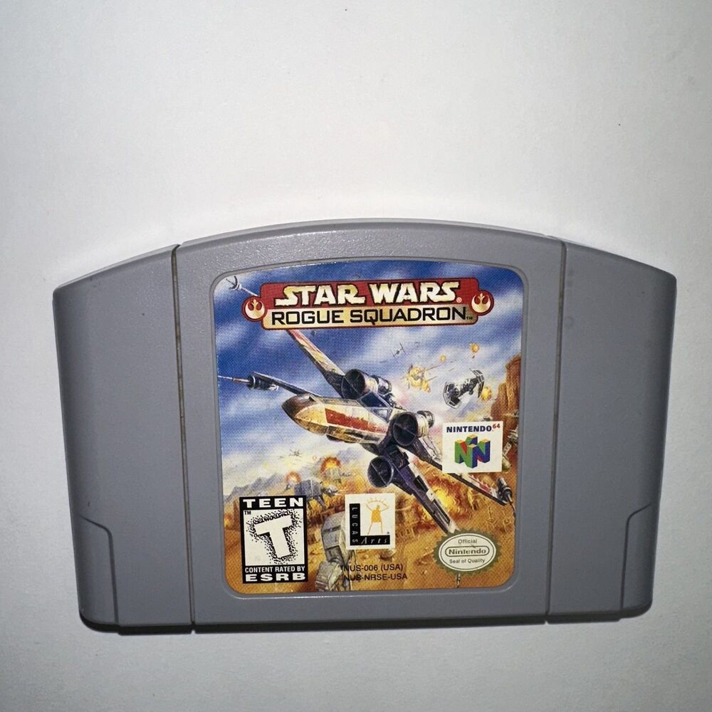 Star Wars Rogue Squadron (Nintendo 64 N64, 1998) Cartridge Only Tested